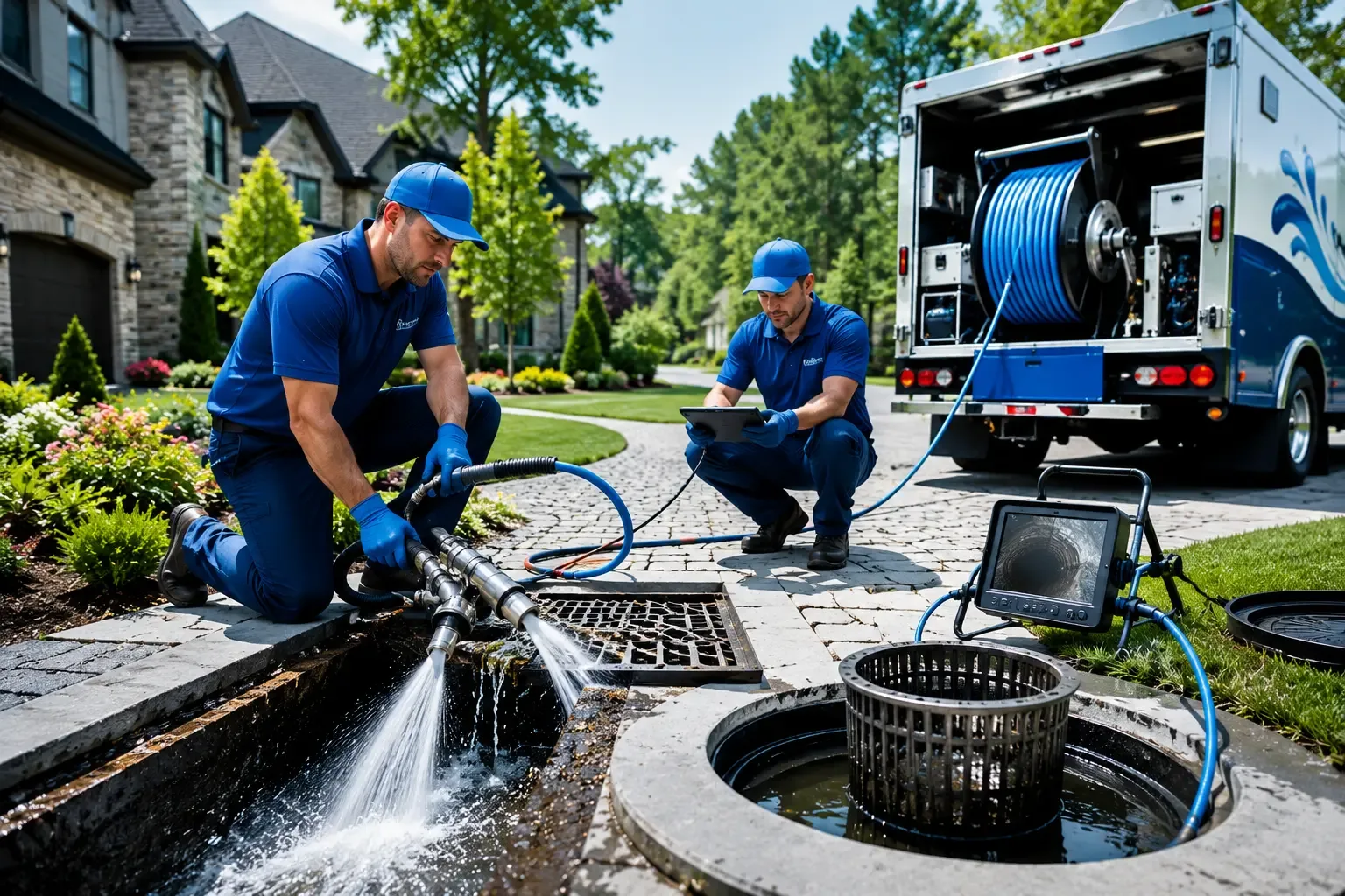 Local outdoor drain cleaning professionals in Towson, MD