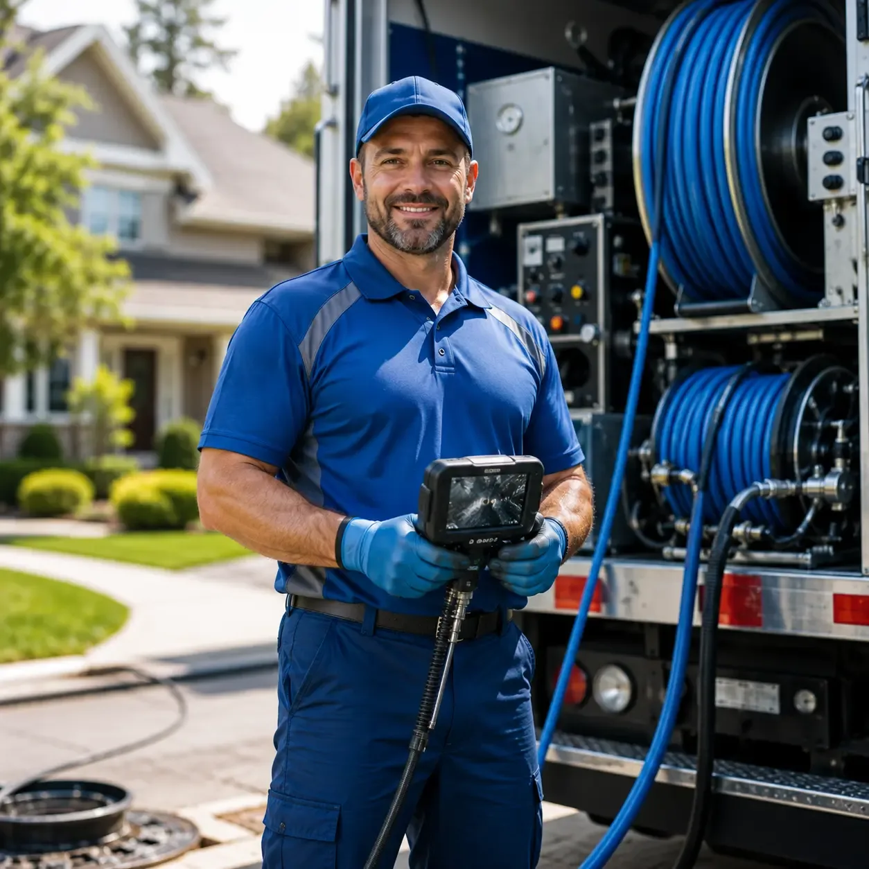 Local outdoor drain cleaning specialists in Towson, MD